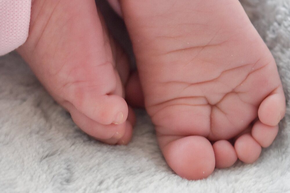 babyvoetjes van anne