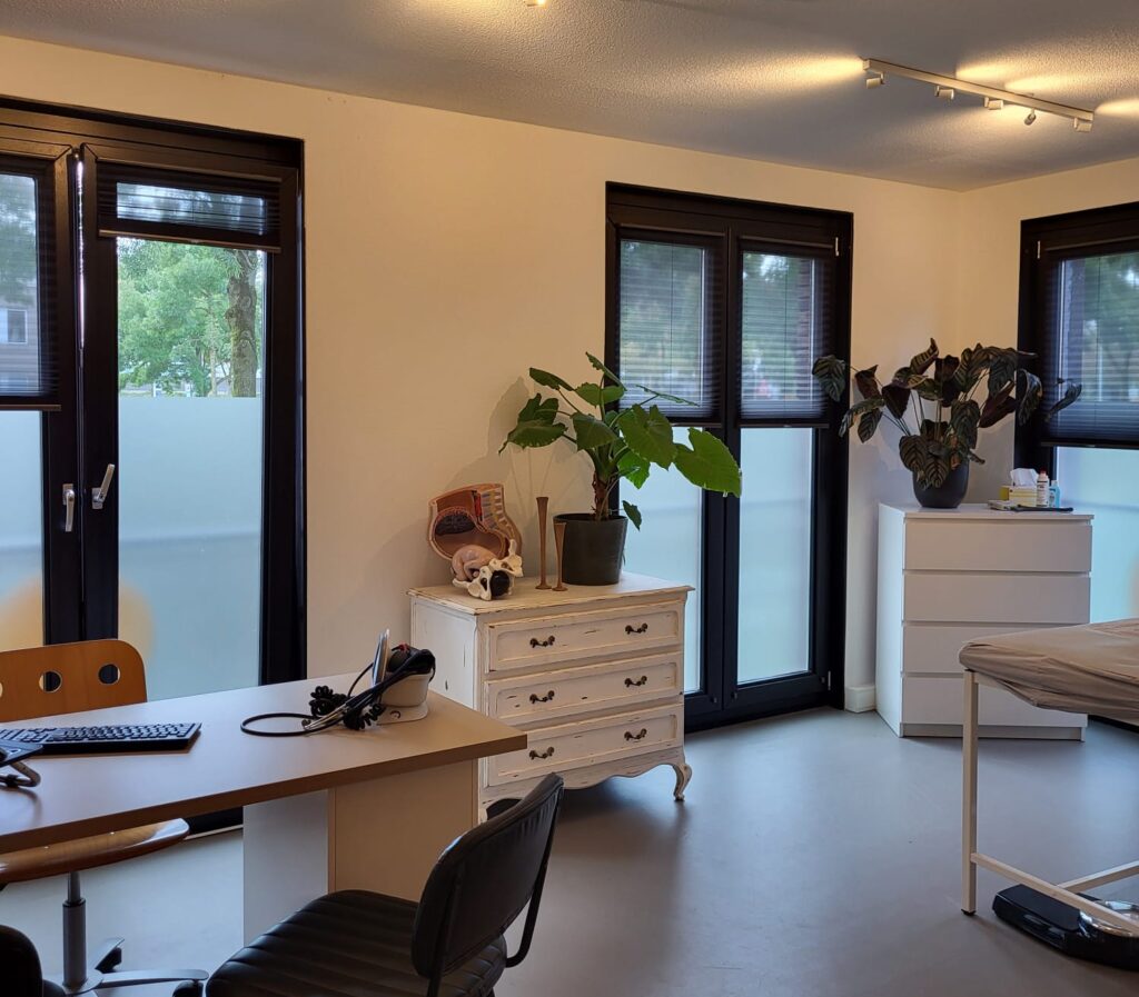 spreekkamer binnenkomst